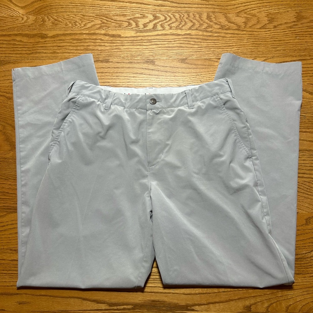 Short Par 4 Men's Gray Golf Pants Size 32x30